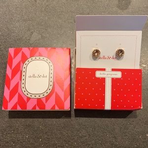 Brand new with box Stella and Dot earrings